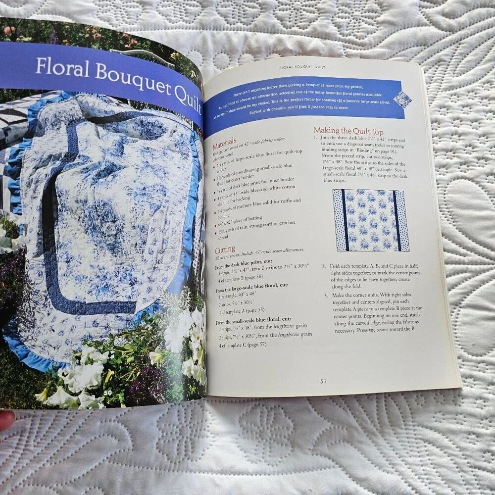 Summertime Quilts Book By Patti Eaton Fresh Designs In Chenille Martingale